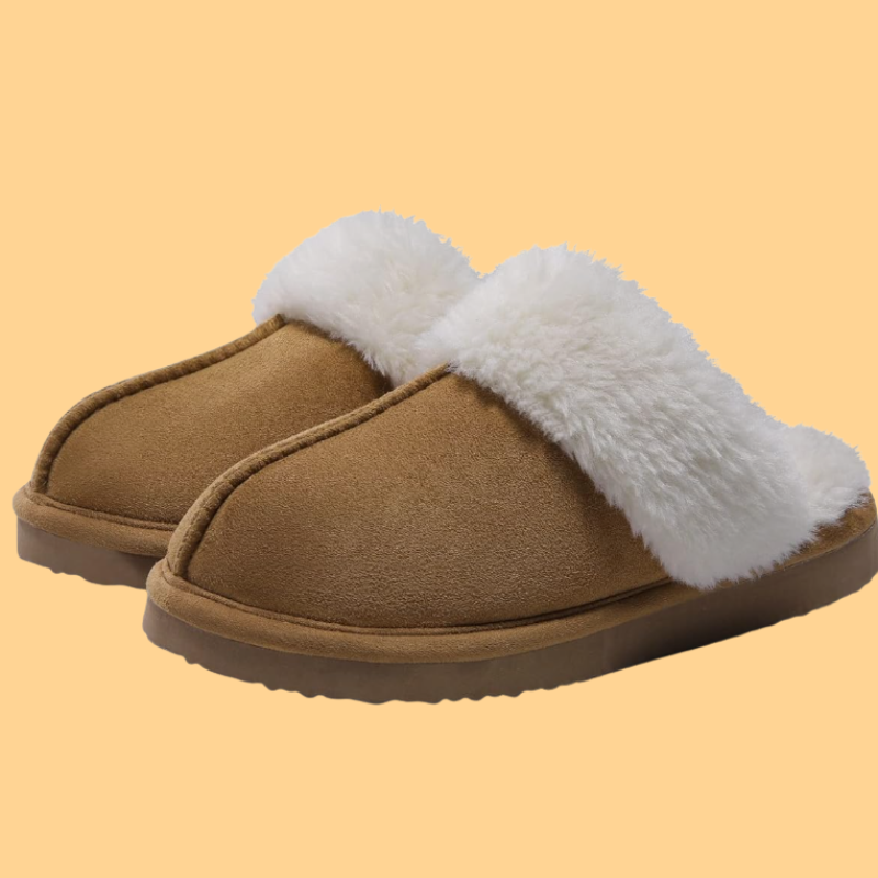 Litfun Women's Fuzzy Memory Foam Slippers Fluffy Winter House Shoes Indoor and Outdoor