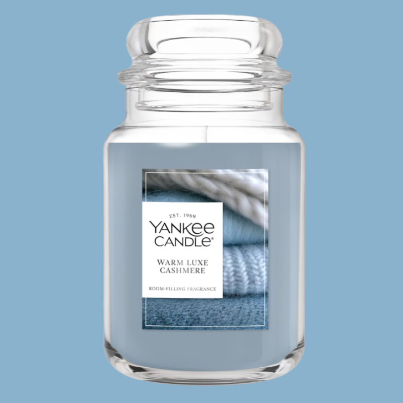 Yankee Candle Large Jar Scented Candle, Warm Luxe Cashmere