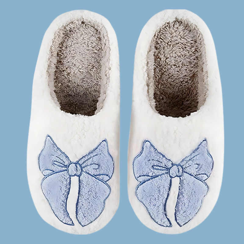 Womens Mens Slippers Retro Memory Foam