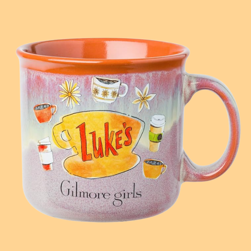 Silver Buffalo Gilmore Girls Ceramic Camper Mug