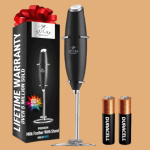 Zulay Kitchen Powerful Milk Frother Wand