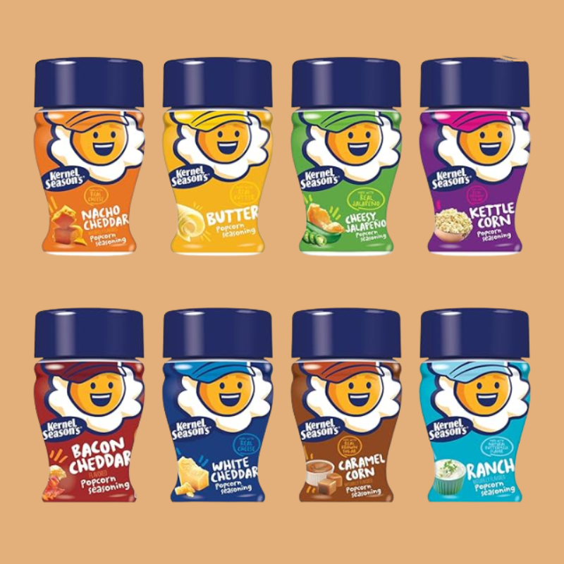 Kernel Season's Popcorn Seasoning Mini Jars Variety Pack