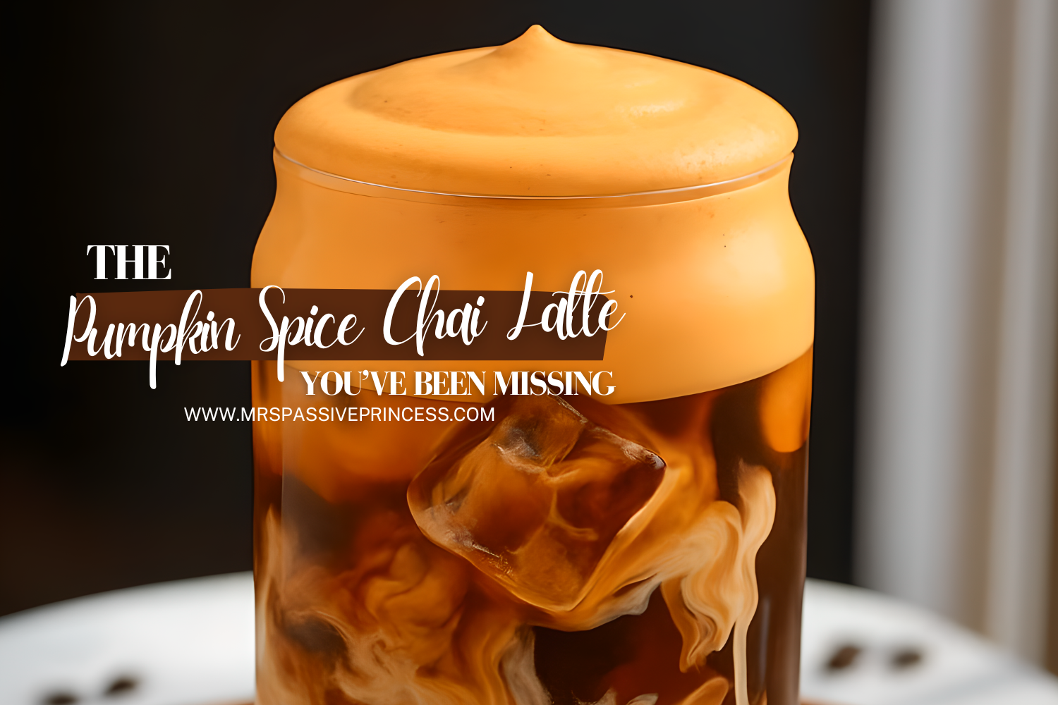 pumpkin spice chai latte header image