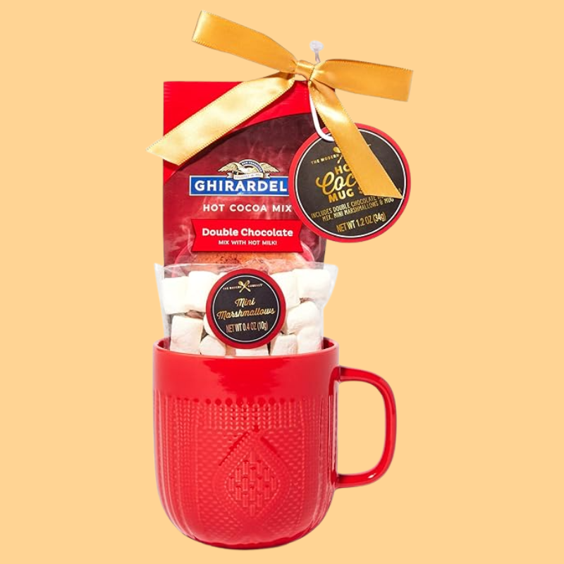 Hot Chocolate Gift Set Made with Ghirardelli