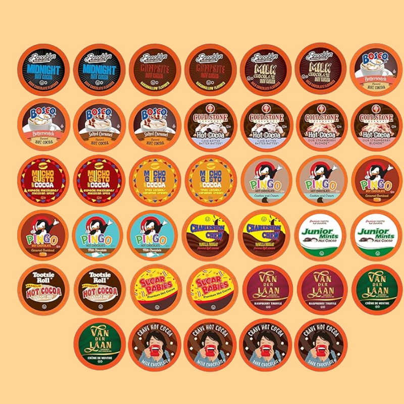 Two Rivers Coffee Hot Chocolate Pods Single Serve