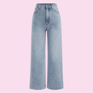 HDLTE Women Wide Leg Jeans High Waist