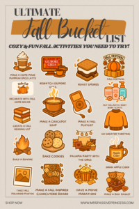 Ultimate Fall Bucket List: Cozy & Fun Fall Activities You Need to Try! Blog Promo