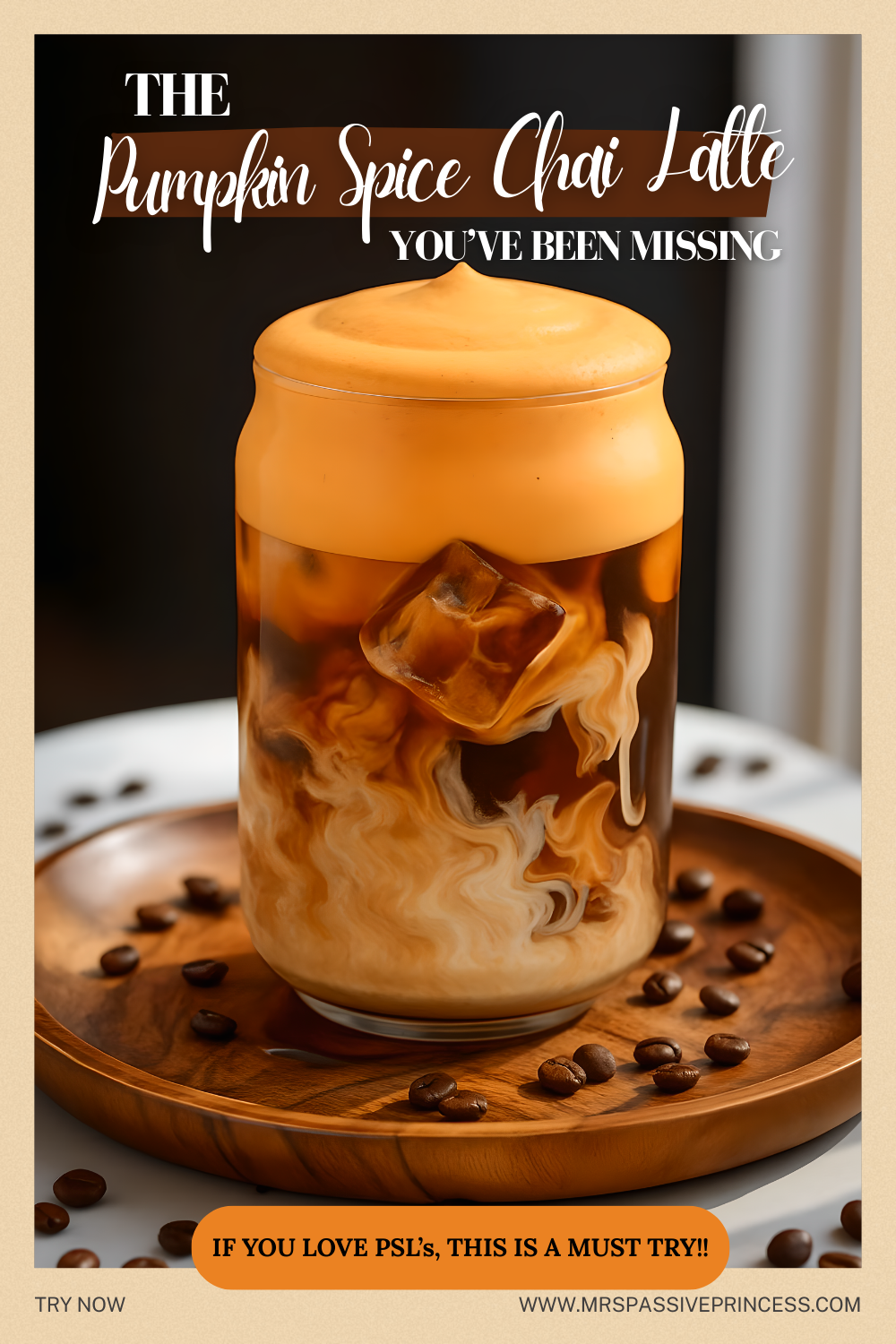 pumpkin spice chai latte featured image
