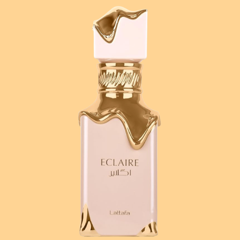Lattafa Eclaire - Vanilla, Caramel, Sweet, Floral - Eau de Parfum Long-Lasting Fragrance for Women, 3.40 Ounce / 100 ml