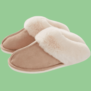Donpapa Womens Slipper with Memory Foam Fluffy Soft Warm Slip On House Slippers