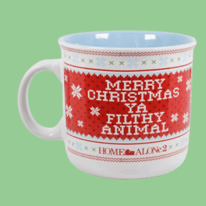 Home Alone 2 "Merry Christmas Ya Filthy Animal" Ceramic Camper Mug