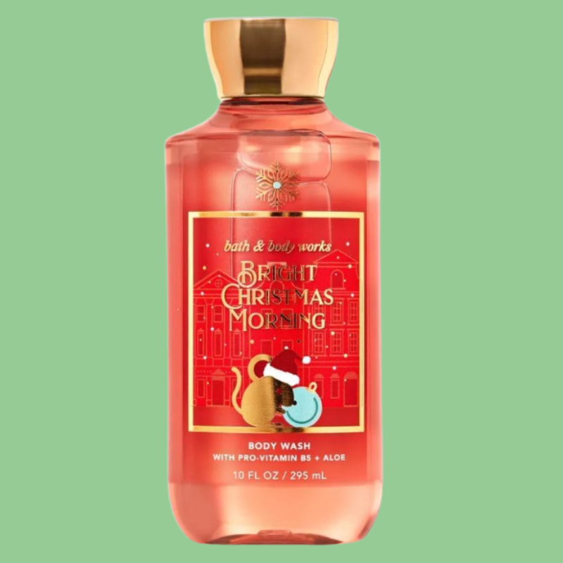 Bath Body Bright Christmas Morning Shower Gel, 10 oz