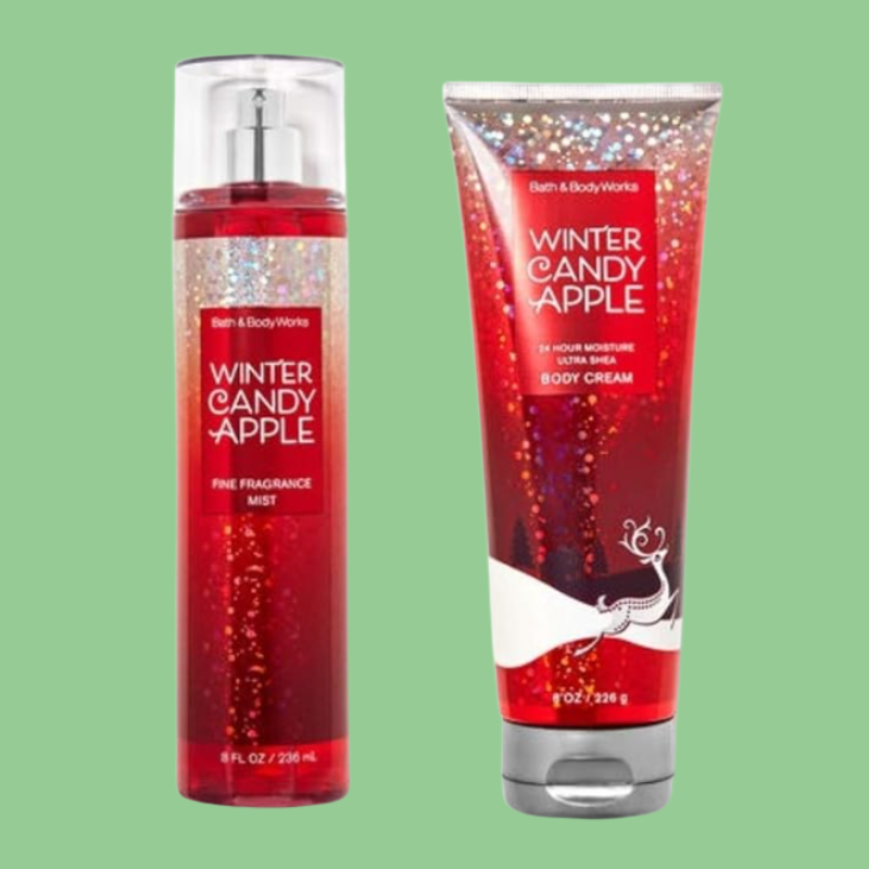 Bath & Body Works - Winter Candy Apple - Gift Set