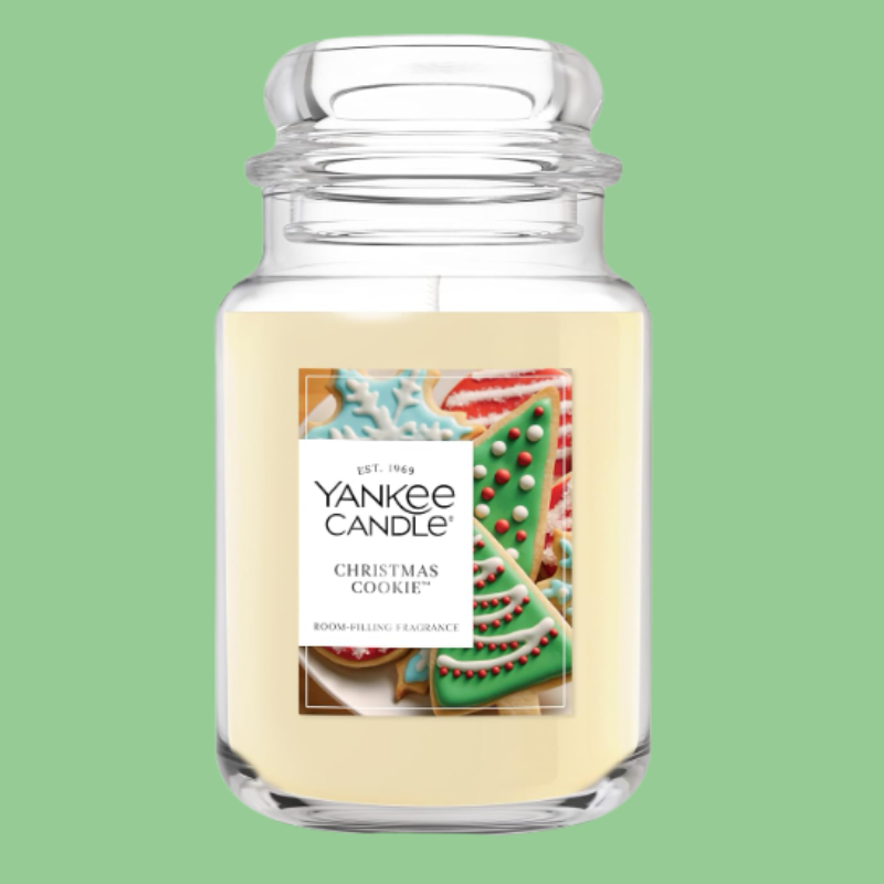 Yankee Candle Christmas Cookie Scented Candle, 22oz