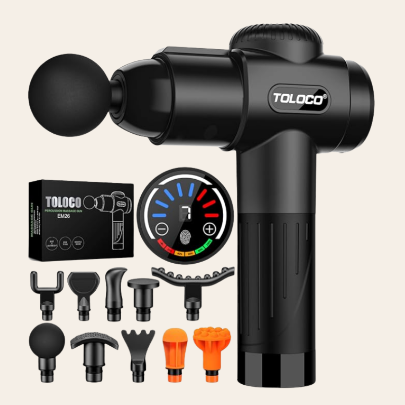 TOLOCO Massage Gun (Deep Tissue Back Massage)