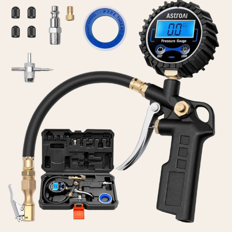 AstroAI Digital Tire Pressure Gauge with Inflator