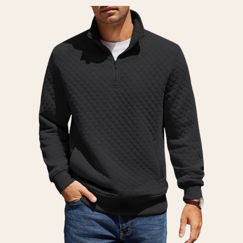 COOFANDY Men’s Quarter Zip Pullover