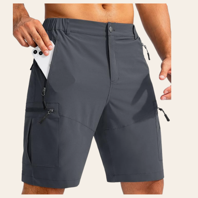Pudolla Men’s Hiking Cargo Shorts