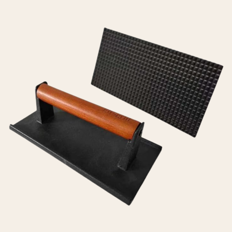 Firsgrill Heavy-Duty Cast Iron Grill Press