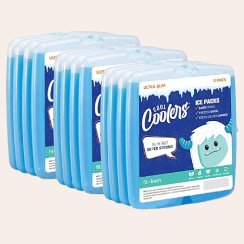 Cool Coolers by Fit & Fresh Slim Ice Packs
