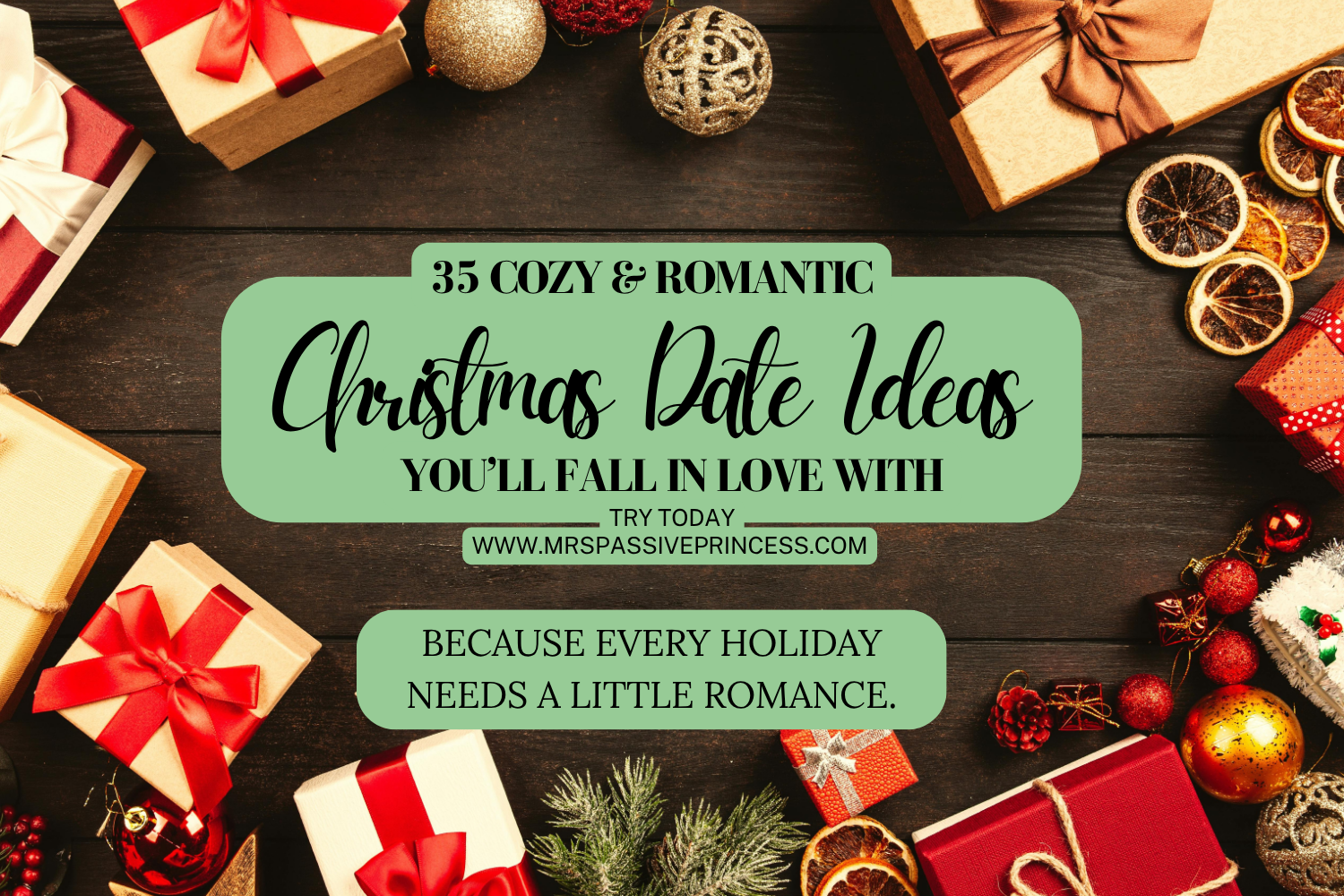 35 Cozy & Romantic Christmas Date Ideas Blog Header