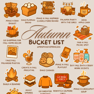 Autumn Bucket List!