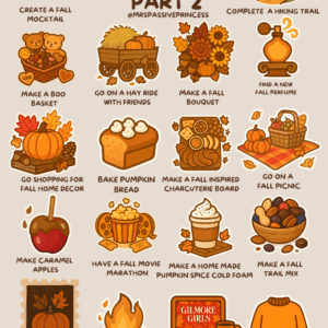 Fall Bucket List! Part 2