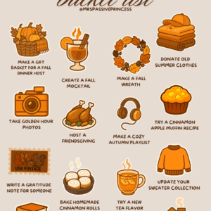 November Bucket List