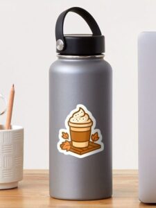 Pumpkin Spice Latte Sticker 1
