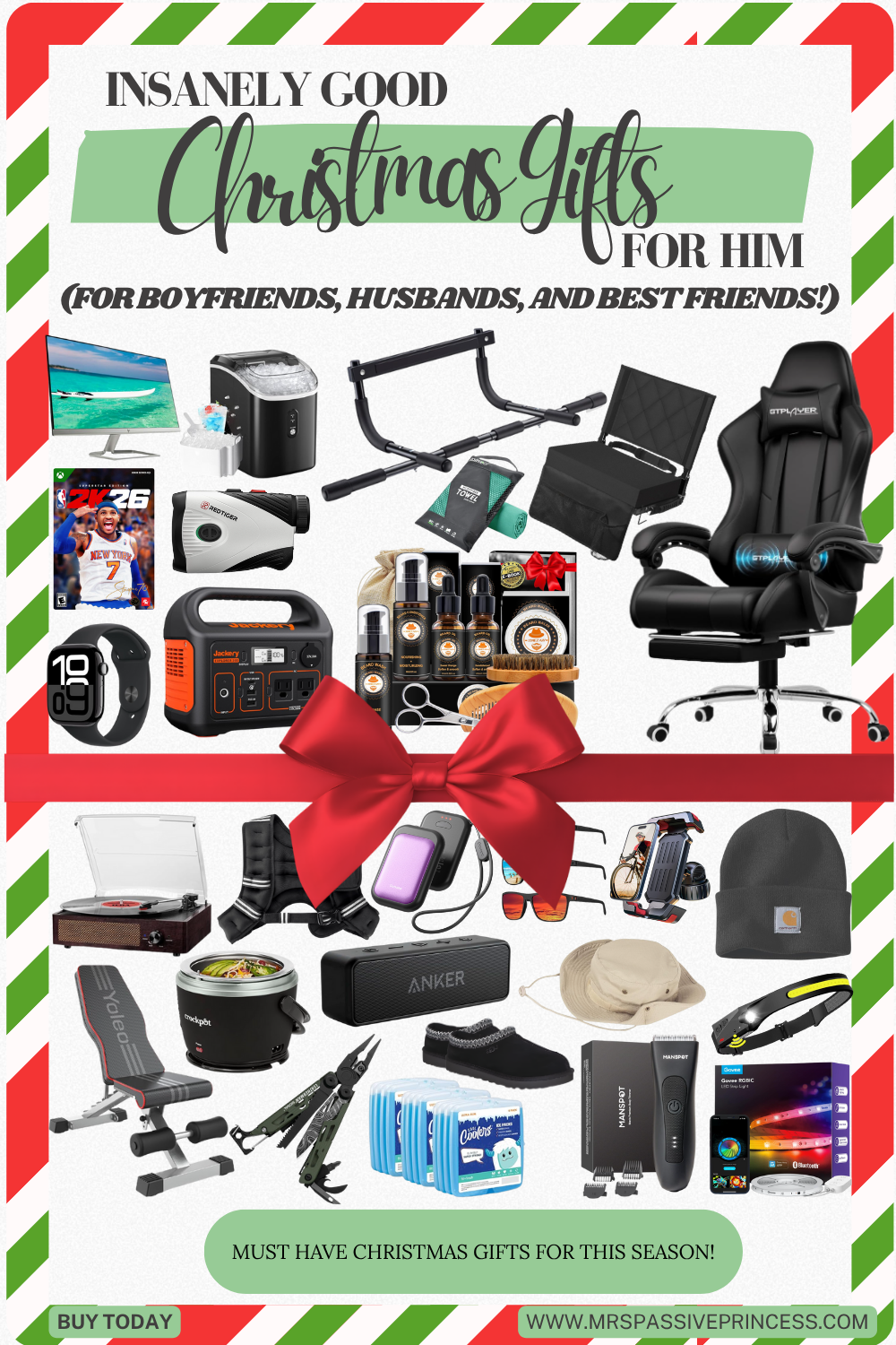 insanely good christmas gifts for him featured image