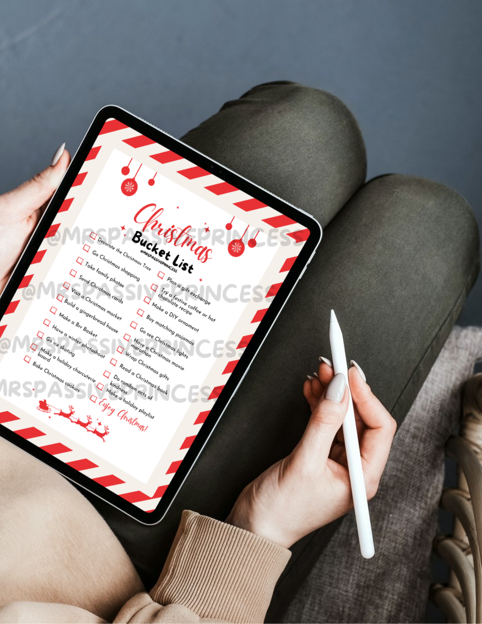 Christmas Bucket List Printable - Image 2