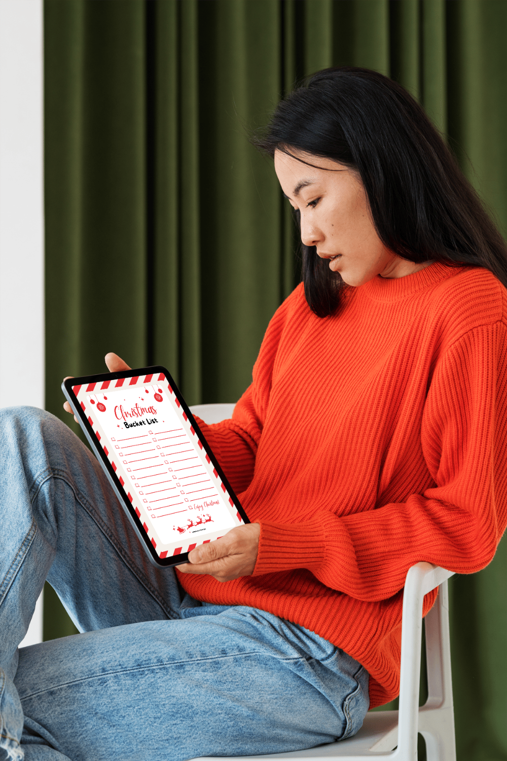 Christmas Blank Bucket List Printable - Image 2