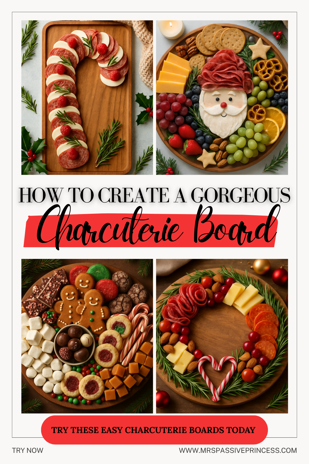 How to Create a Gorgeous Christmas Charcuterie Board Featured Image