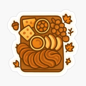 Fall Charcuterie Board Sticker