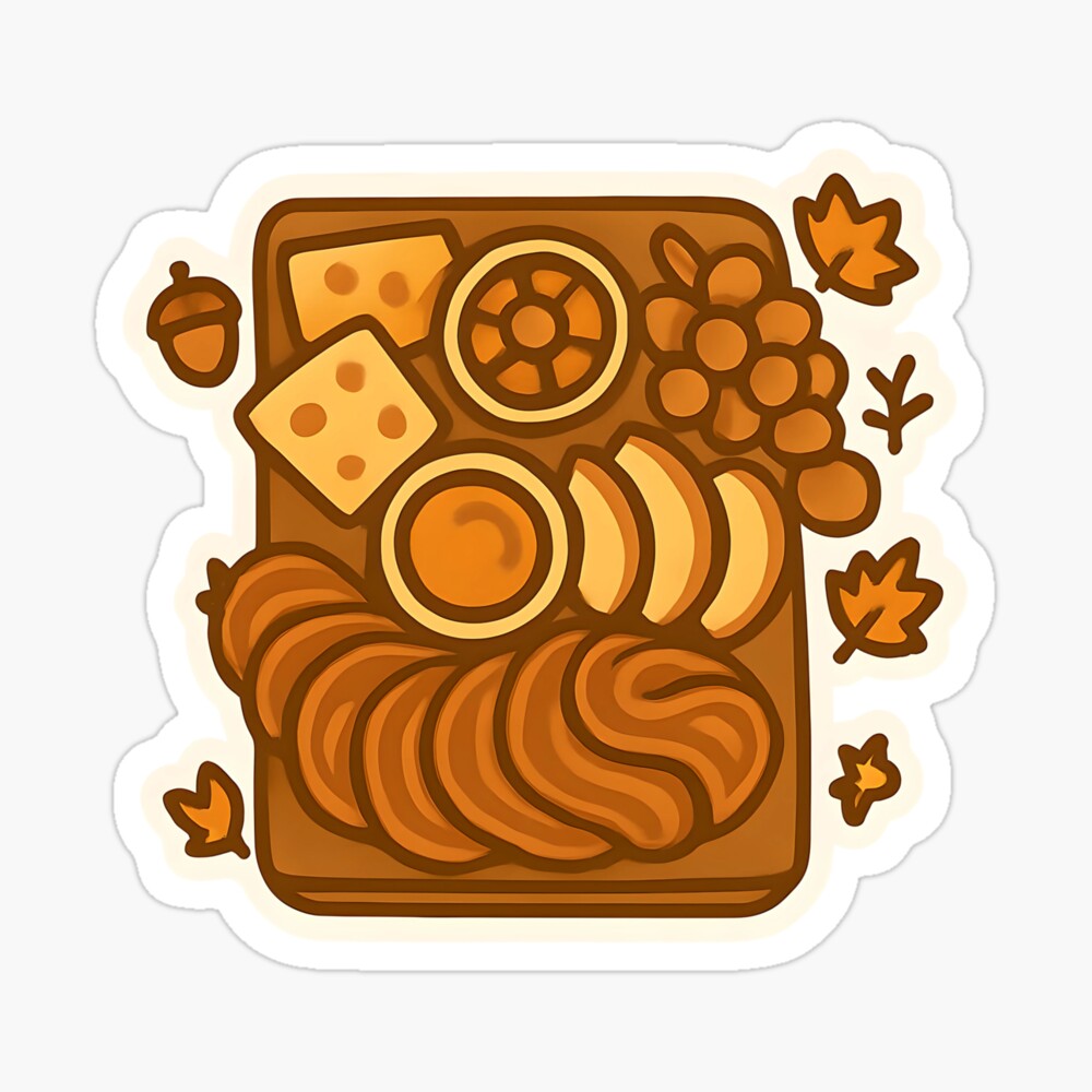 Fall Charcuterie Board Sticker