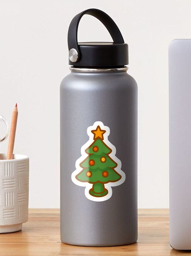Green Christmas Tree Sticker